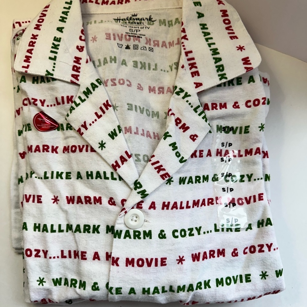 Hallmark PJ’s Warm & Cozy like a Hallmark movie watching flannel pj’s new